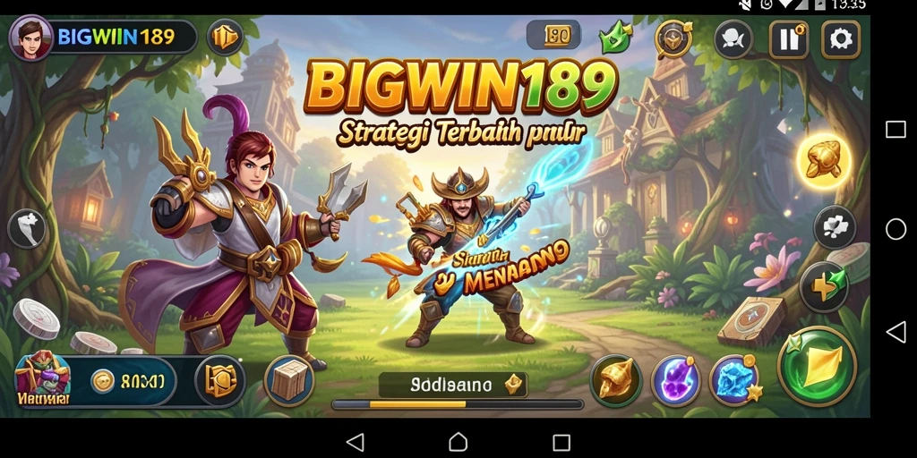 Tampilan gameplay <strong>BIGWIN189</strong> menunjukkan aksi strategi yang mendebarkan.