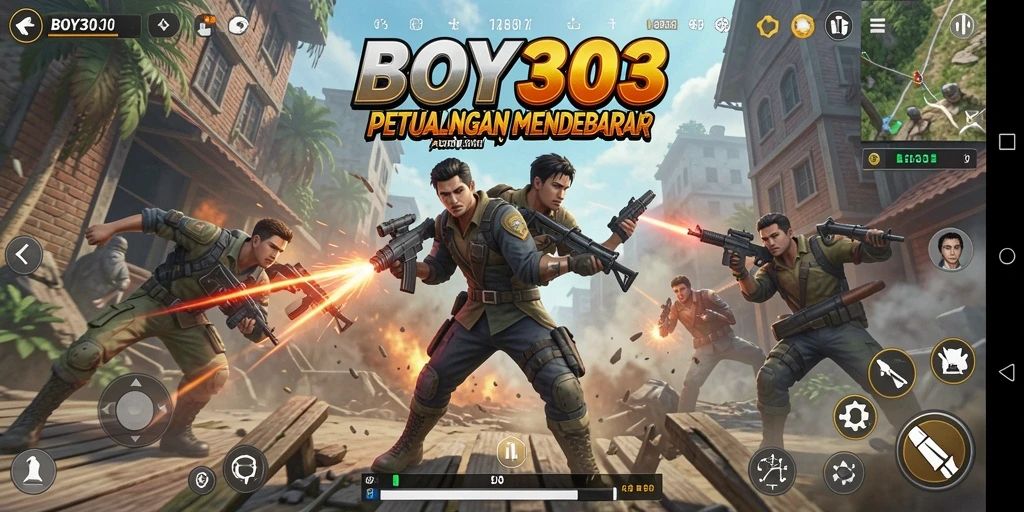 Tampilan seru gameplay <strong>BOY303</strong> dengan aksi mendebarkan.