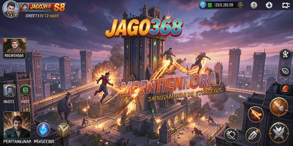Gameplay seru JAGO368 menampilkan strategi pertahanan menara.