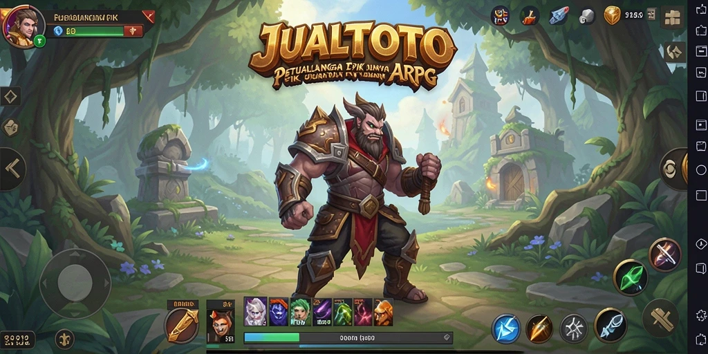 Gameplay seru JUALTOTO dalam aksi penuh.