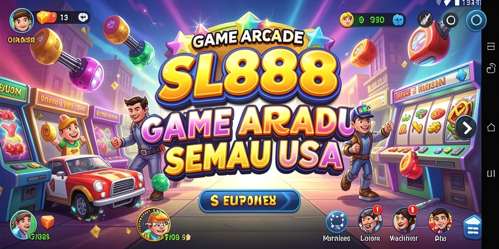 Tampilan gameplay intens dari SL888 dalam kategori Arcade.