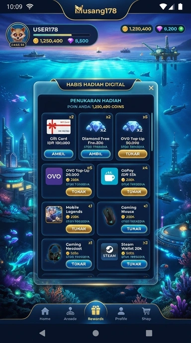 Proses pengunduhan aplikasi musang178 yang cepat dan mudah.